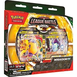 Miraidon ex League Battle Deck - TCG Live Code Cards
