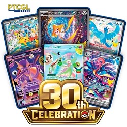 30th Celebration - Pokemon TCG Live Codes